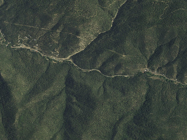 Aerial image of La Sombra Campground