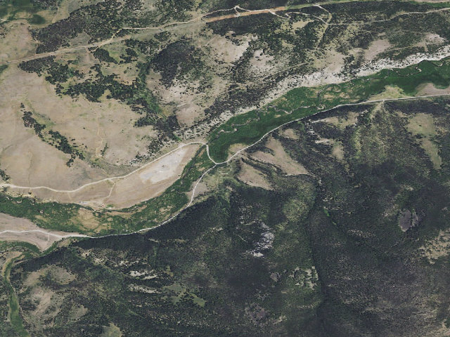Aerial image of Lady Smith