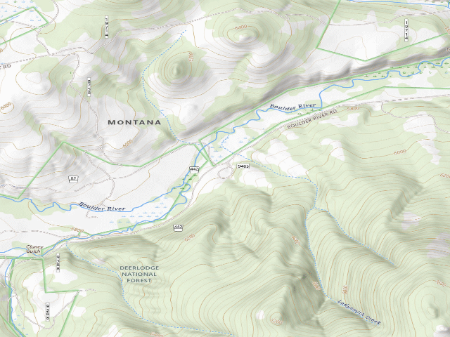 USGS topographic map of Lady Smith