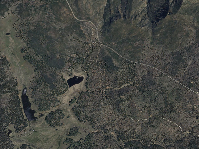 Aerial image of Laguna Campground