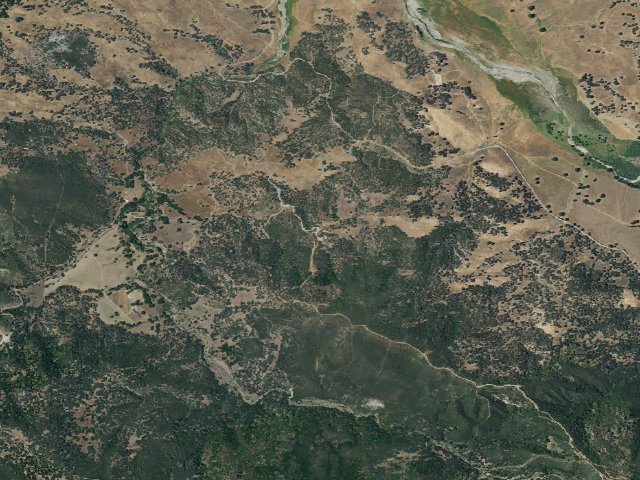 Aerial image of Laguna Mountain