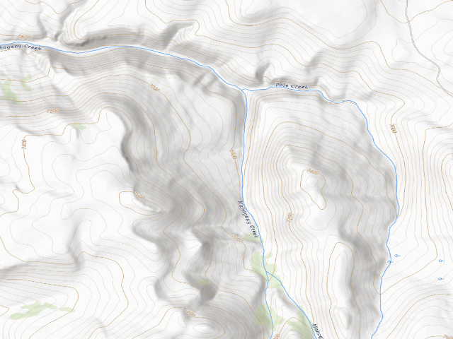 USGS topographic map of Lahontan Cutthroat Natural Area