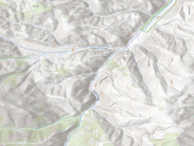 USGS topographic map of Laird Ck-01