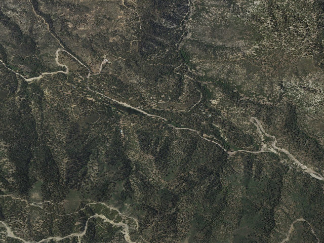 Aerial image of Lake Campground