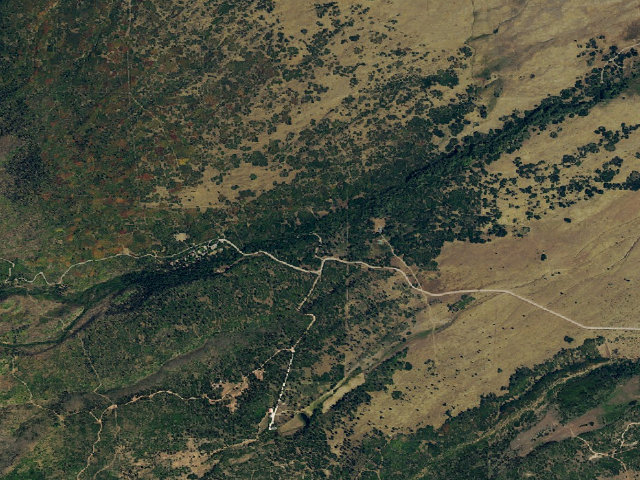 Aerial image of Lake Creek