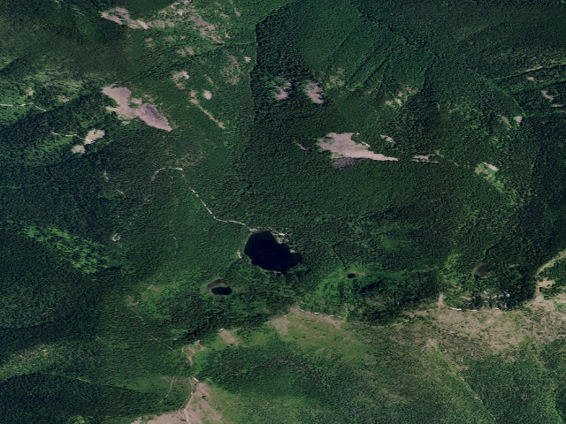Aerial image of Lake Elsie
