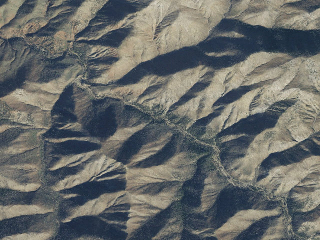 Aerial image of Lake Fork