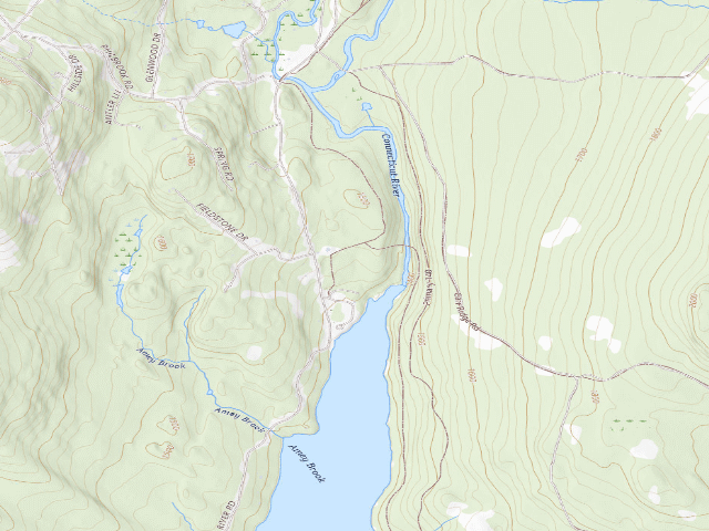 USGS topographic map of Lake Francis State Park