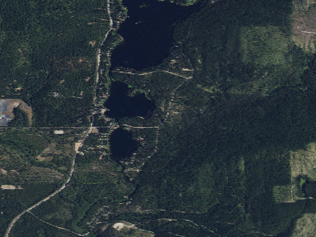 Aerial image of Lake Gillette