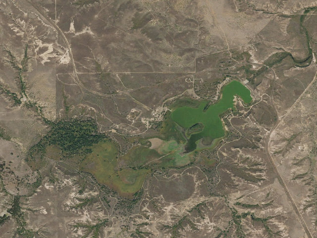 Aerial image of Lake Mcclellan