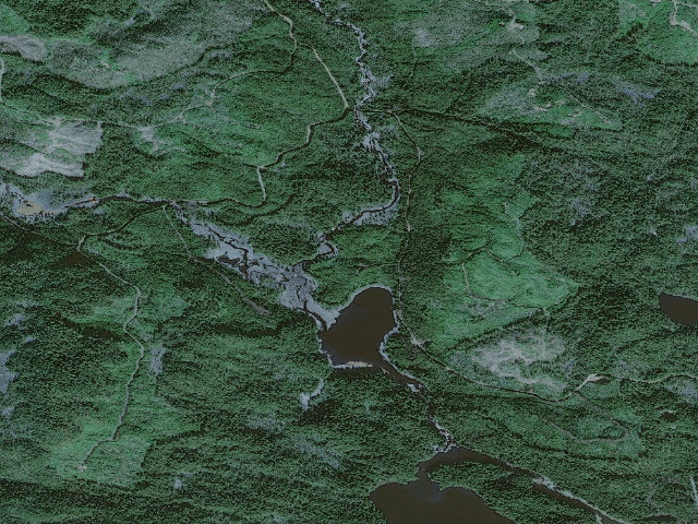 Aerial image of Lake Number 3