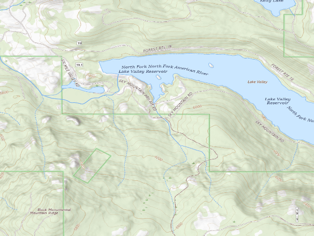 USGS topographic map of Lake Valley