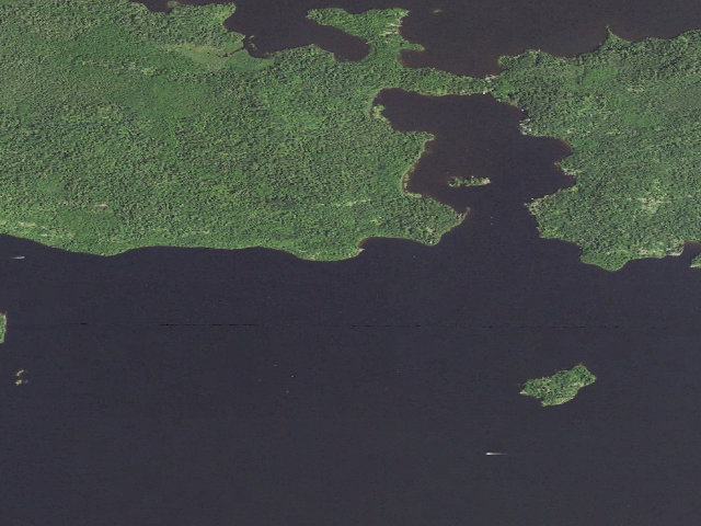 Aerial image of Lake Vermilion Public Islands