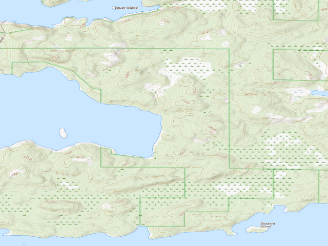 USGS topographic map of Lake Vermilion Site 1
