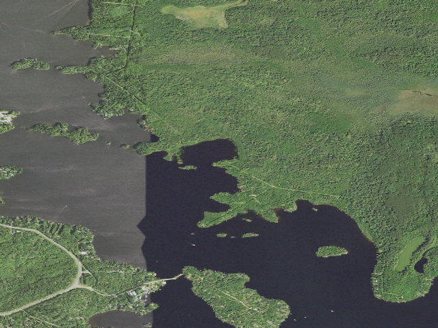 Aerial image of Lake Vermilion Site 18