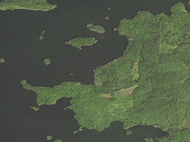 Aerial image of Lake Vermilion Site 19