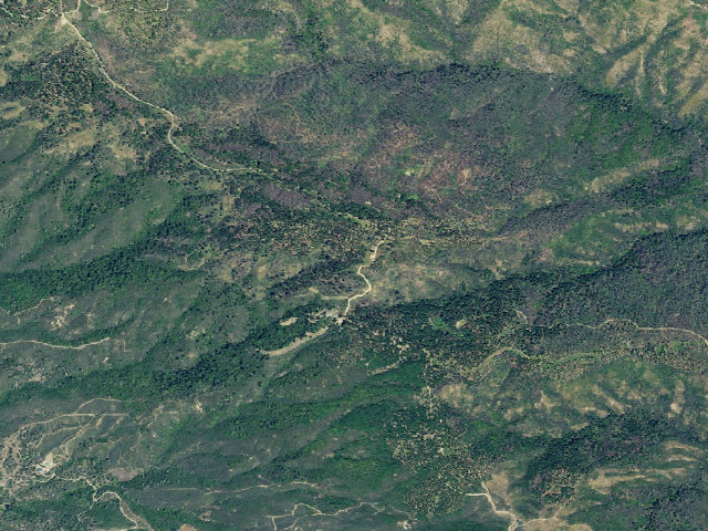Aerial image of Lake view Dispersed Camping