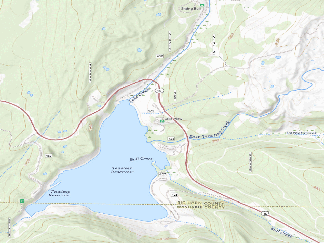 USGS topographic map of Lake View