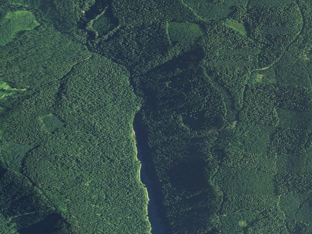 Aerial image of Lakes End