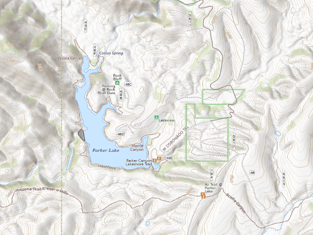 USGS topographic map of Lakeview