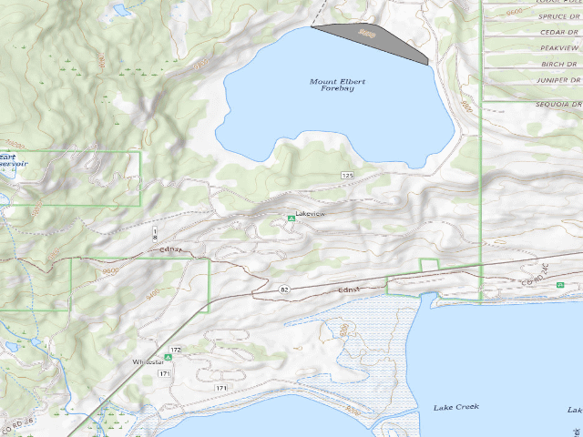 USGS topographic map of Lakeview