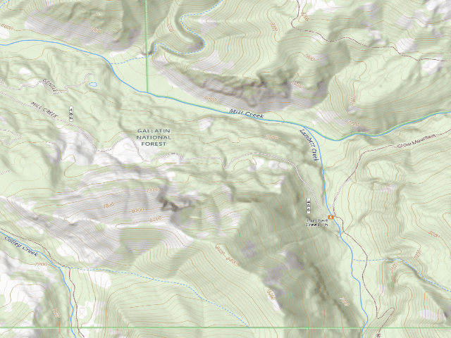 USGS topographic map of Lambertcreek-01