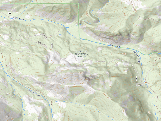 USGS topographic map of Lambertcreek-02