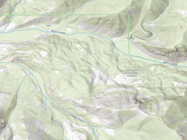 USGS topographic map of Lambertcreek-04