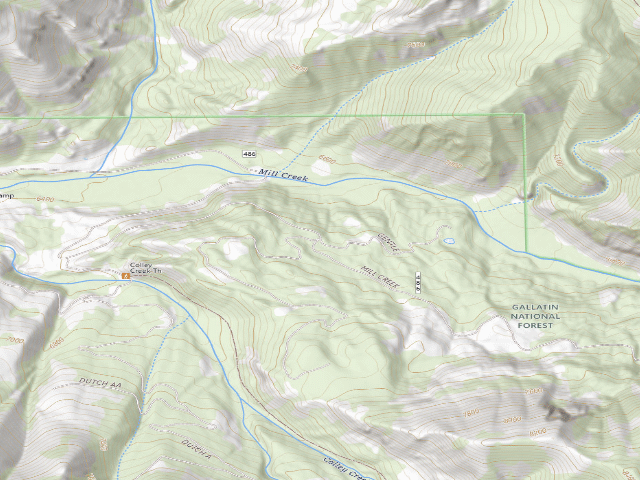 USGS topographic map of Lambertcreek-05