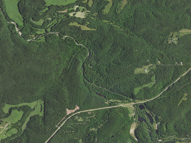 Aerial image of Lane Springs