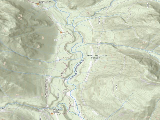 USGS topographic map of Laney Camp