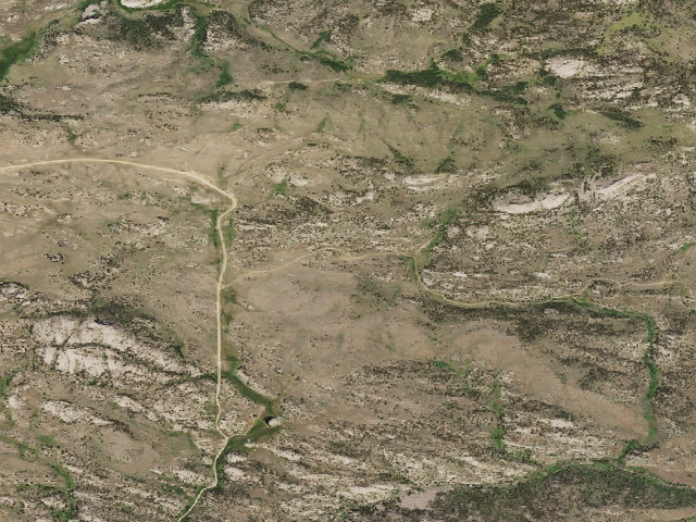 Aerial image of Laramie Peak WHMA — Elmer's Rock Camp