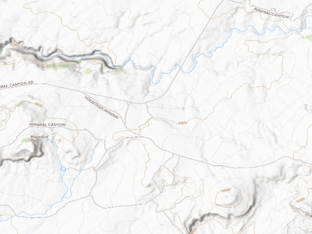 USGS topographic map of Large Campsite (Utah Trust Land)