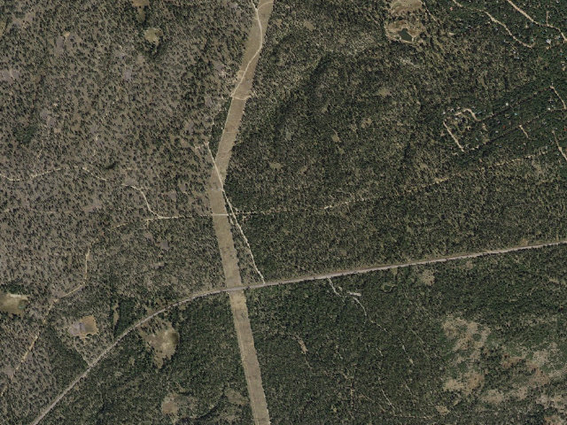 Aerial image of Larson Ridge Camping Area