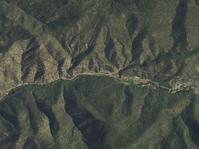Aerial image of Las Petacas Campground