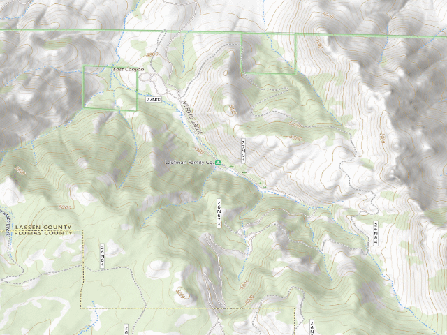 USGS topographic map of Laufman