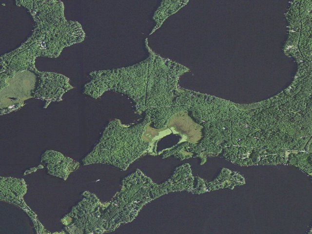 Aerial image of Laurel Lake