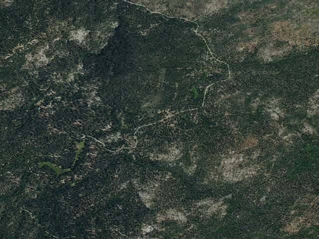 Aerial image of Lava Butte