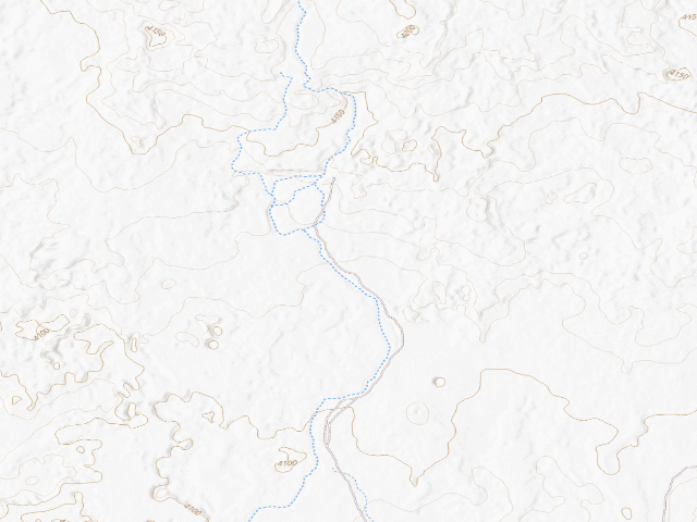 USGS topographic map of Lava Wilderness Study Area