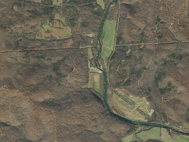 Aerial image of LB Access Camping Area