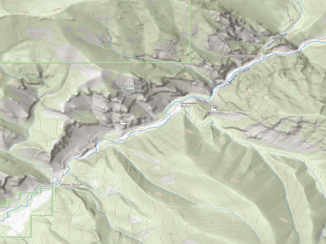 USGS topographic map of Lbeaver01D