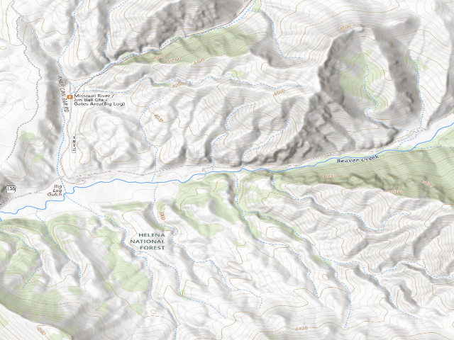 USGS topographic map of Lbeaver02