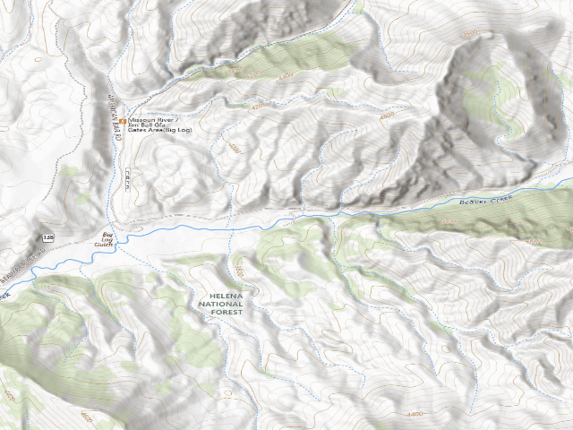USGS topographic map of Lbeaver03