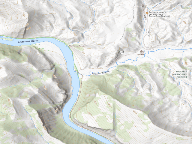 USGS topographic map of Lbeaver06