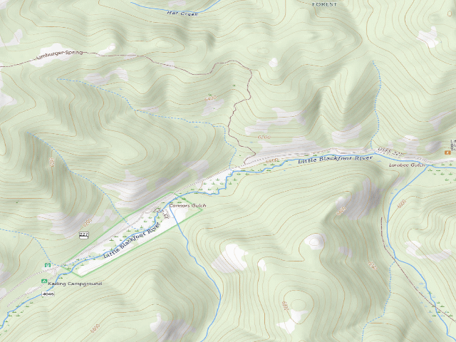 USGS topographic map of Lblack-01