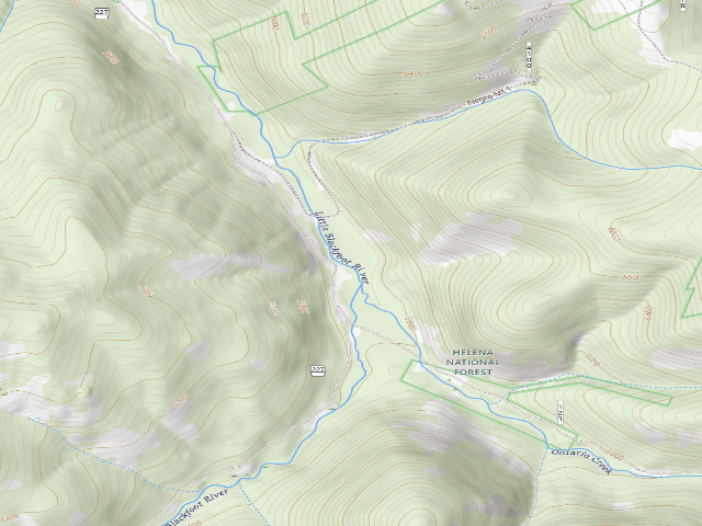 USGS topographic map of Lblack11