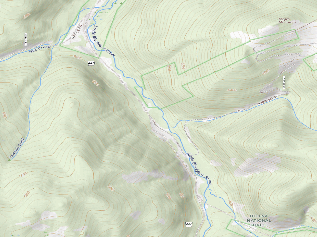 USGS topographic map of Lblack16C