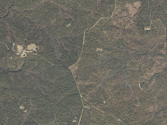 Aerial image of Leaf River WMA camp site 10