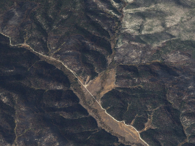 Aerial image of Leak