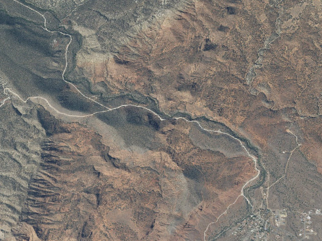 Aerial image of Leeds Canyon Dispersed Camping #6
